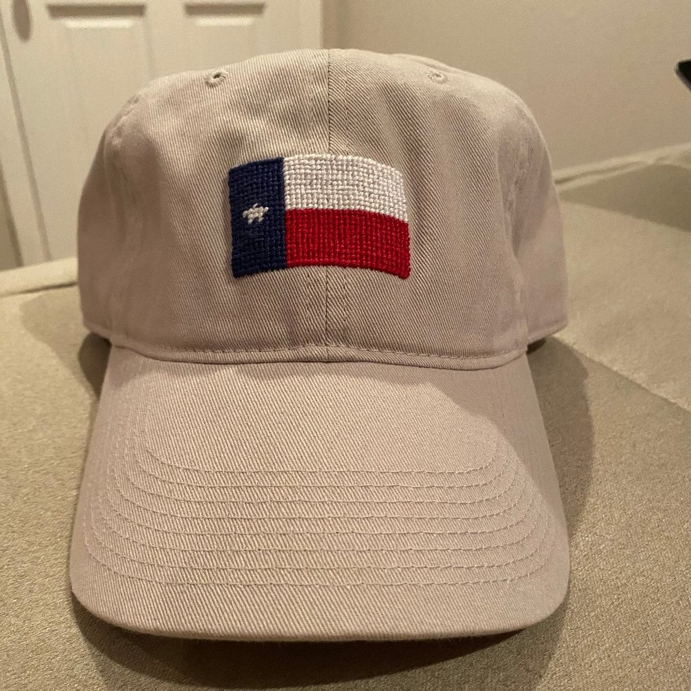 Texas Flag Needlepoint Hat